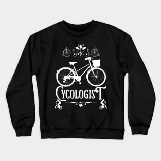 Cyclogist, Funny Gift For A Cyclist Crewneck Sweatshirt